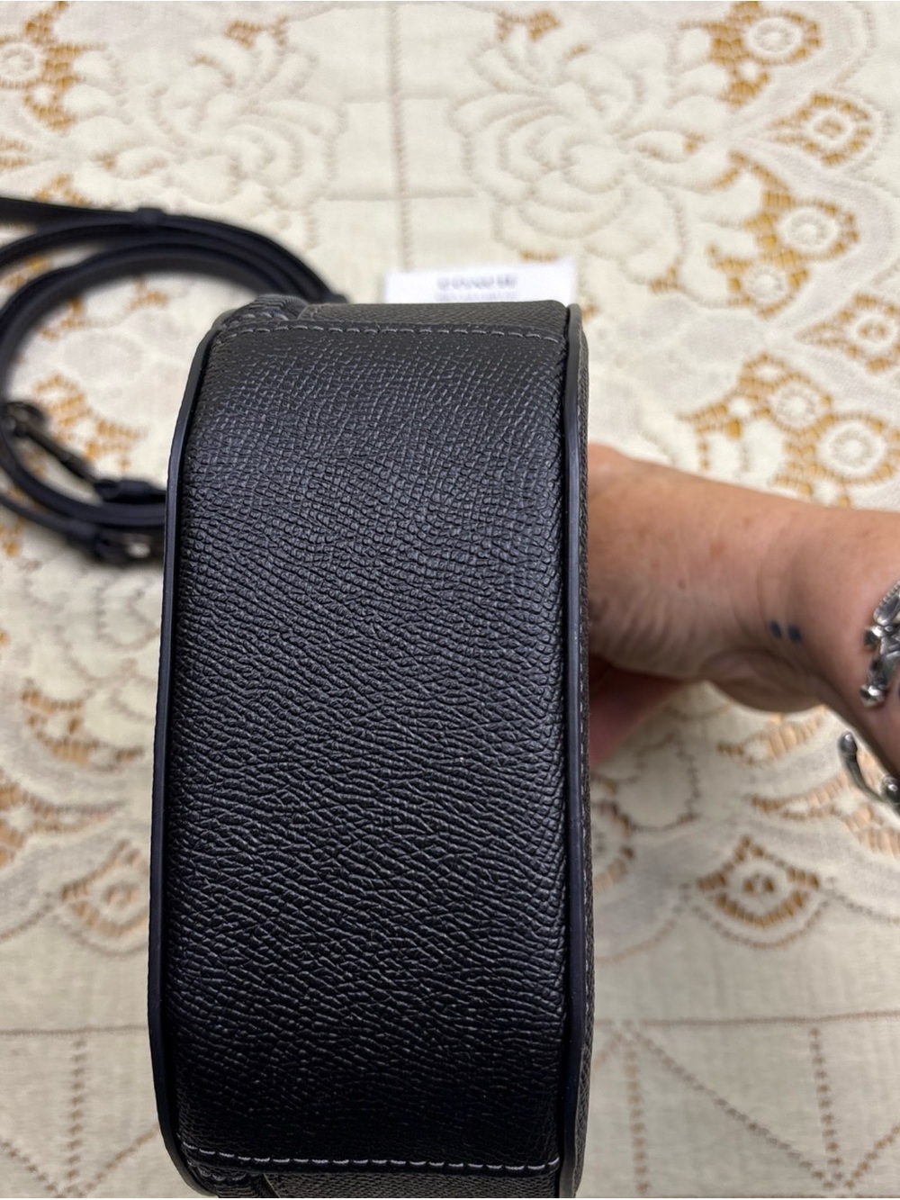 Coach Halloween Black Cat Canteen Crossbody Satchel - Picture 5 of 16